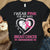 I Wear Pink For My Wife, Ribbon Heart, Breast Cancer Survivor Awareness Shirt