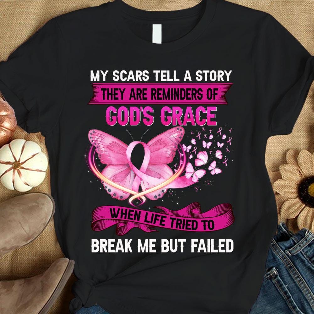 Breast Cancer Shirts They Are Reminders Of God's Grace