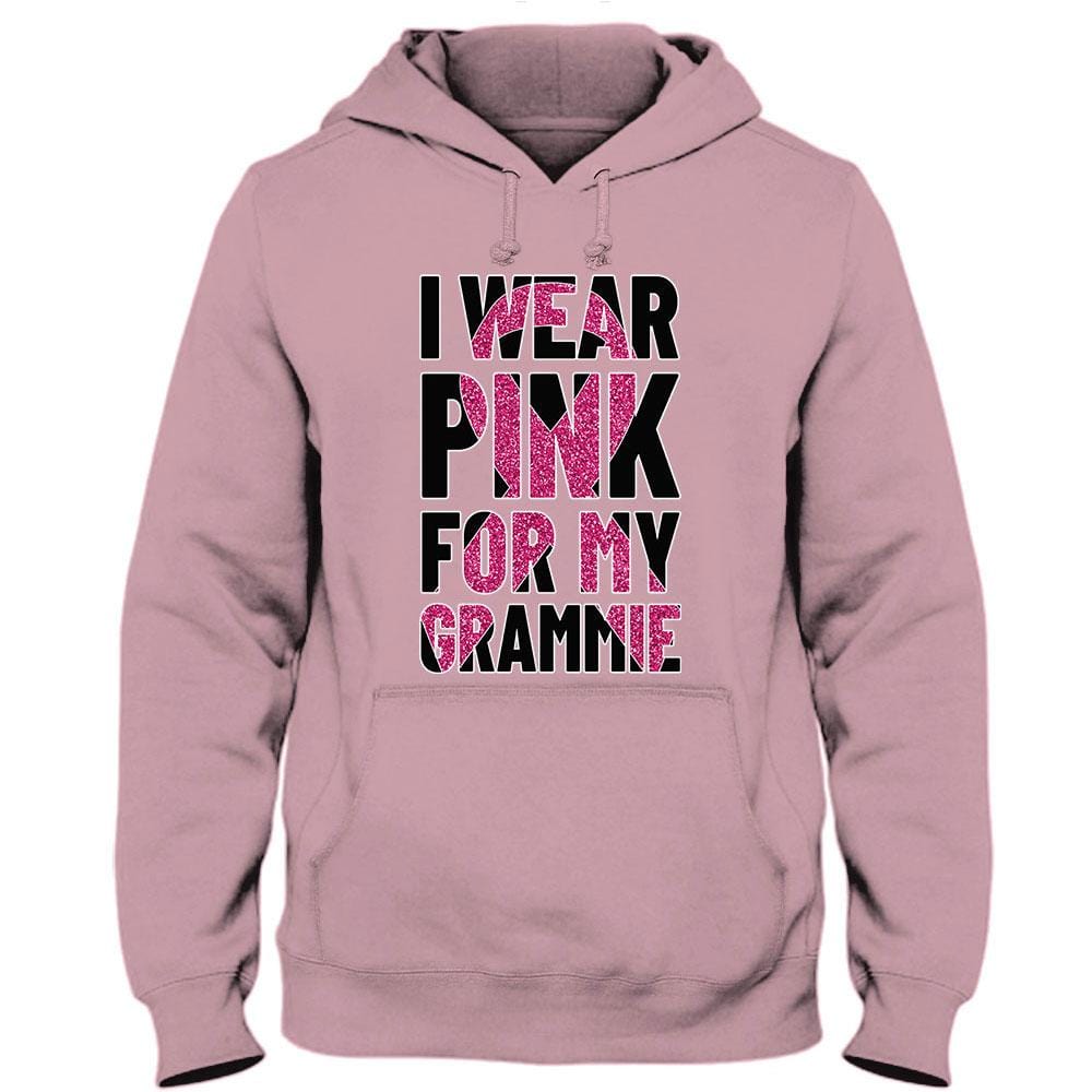 Breast Cancer Survivor Awareness Shirt, I Wear Pink For Grammie, Ribbon