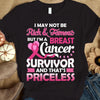 That's Priceless, Breast Cancer Survivor Awareness Shirt, Pink Ribbon