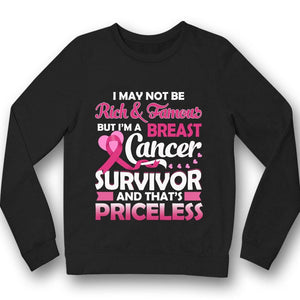 That's Priceless, Breast Cancer Survivor Awareness Shirt, Pink Ribbon