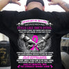Breast Cancer Sayings Awareness Shirt, Beautiful Wife Strongest Woman