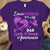 I Wear Purple For Dad, Cystic Fibrosis Awareness Support Shirt, Ribbon Butterfly