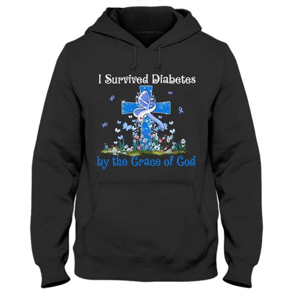 I Survived Diabetes With Ribbon, Diabetes Shirts