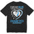 I Wear Blue For My Daughter, Ribbon Heart, Type 1 Diabetes Awareness Support Warrior Shirt