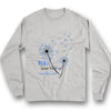 Spread The Hope Find The Cure, Blue Ribbon Dandelion, Diabetes Awareness Support Shirt