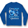 I Wear Blue For Aunt, Diabetes Awareness Shirt, Ribbon Butterfly