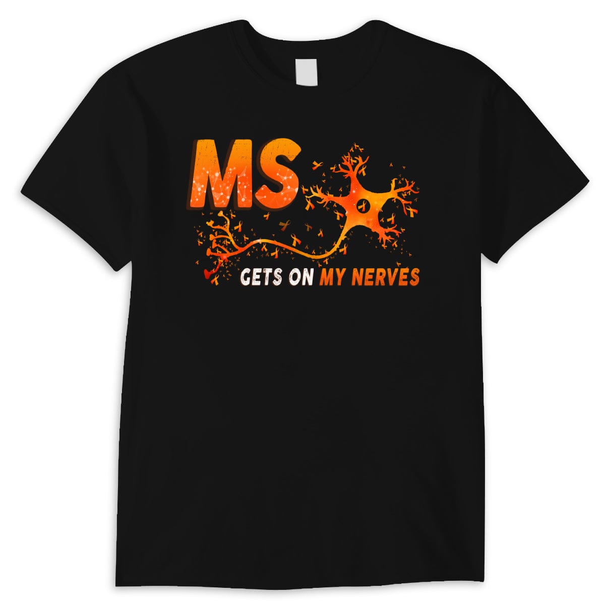 La EM me pone de los nervios, camiseta de apoyo a los guerreros, concienciación sobre la esclerosis múltiple