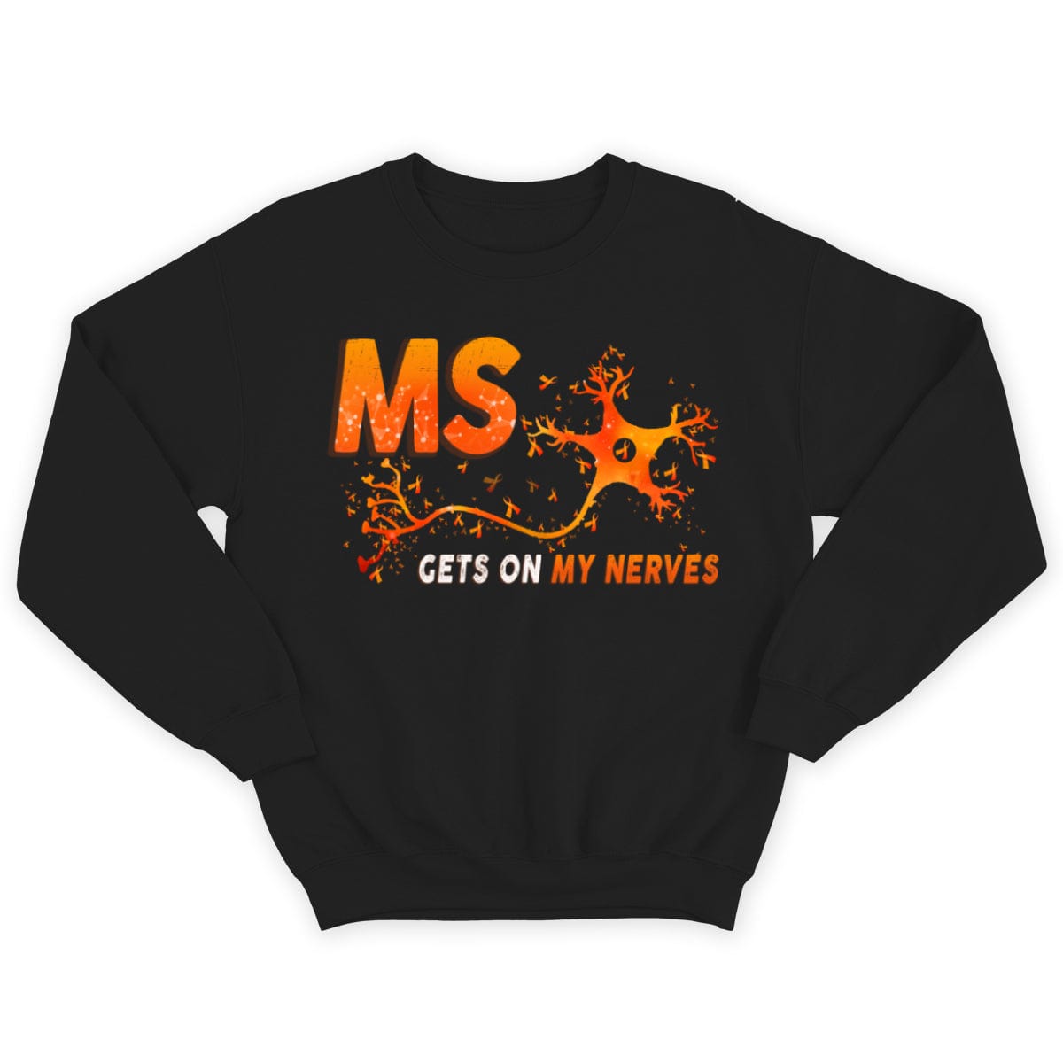 La EM me pone de los nervios, camiseta de apoyo a los guerreros, concienciación sobre la esclerosis múltiple