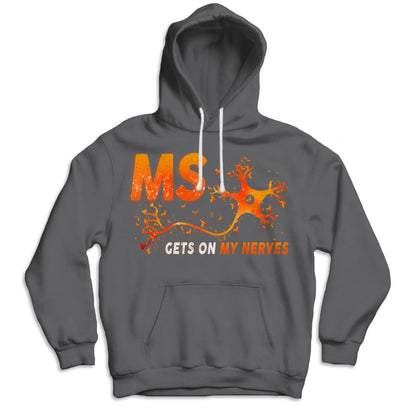 La EM me pone de los nervios, camiseta de apoyo a los guerreros, concienciación sobre la esclerosis múltiple