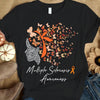 Support Faith Hope Love Cure, Butterfly Woman, Multiple Sclerosis Awareness Shirt