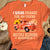 I Wear Orange For My Friend, Ribbon Sunflower & Car, Multiple Sclerosis Awareness Support T Shirt