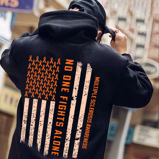 No One Fights Alone Multiple Sclerosis Shirts