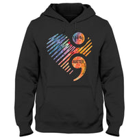 Suicide Awareness Shirt You Matter Semicolon With Heart