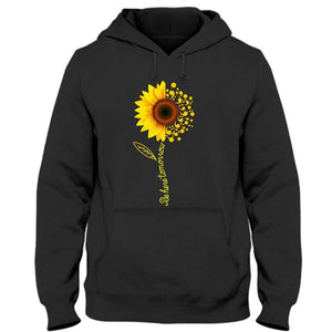 Suicide Awareness Shirts With Sunflower Semicolon Be Here Tomorrow