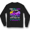I Wear Teal Purple For My Sister, Sunflower Car, Suicide Prevention Awareness Shirt