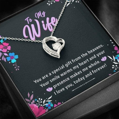 To My Wife Eternal Love Necklace - You Are A Special Gift From The Heavens Love You, Today And Forever