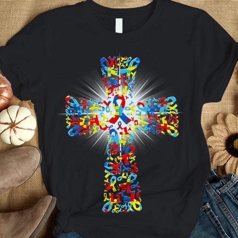 Unique Autism Shirts, Ribbon Autism