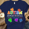 Autism Acceptance Awareness Shirt, Funny Understand Love, Puzzle Piece