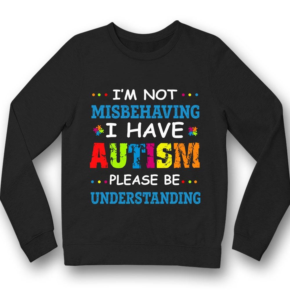 No me estoy portando mal, sé comprensivo, camiseta de concienciación sobre el autismo, pieza de rompecabezas