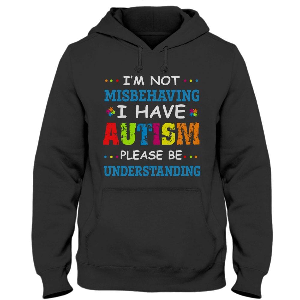 No me estoy portando mal, sé comprensivo, camiseta de concienciación sobre el autismo, pieza de rompecabezas