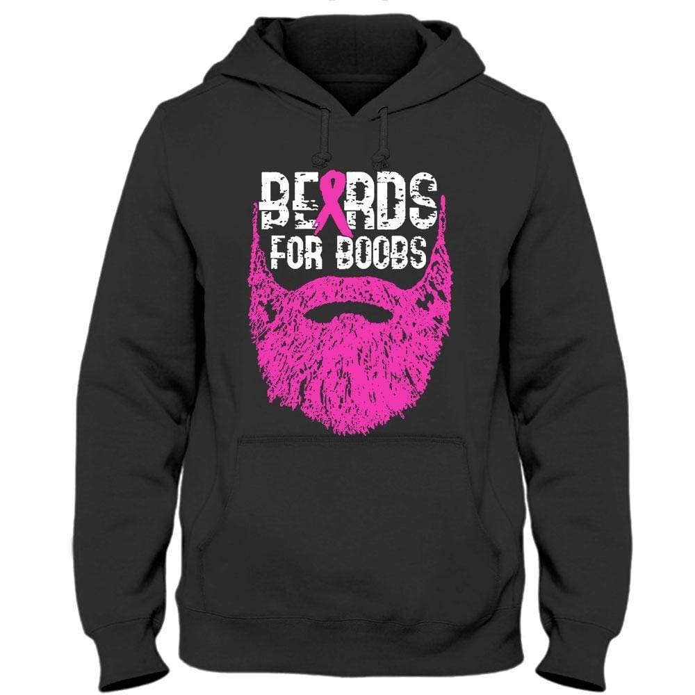 Beards For B00bs, Breast Cancer Shirt