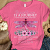 Breast Cancer Is A Journey, I Choose To Love Life Hate The Disease, Pink Ribbon Dragonfly, Breast Cancer Awareness Shirt