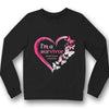 I'm A Survivor, Pink Heart & Butterfly, Breast Cancer Awareness Shirt