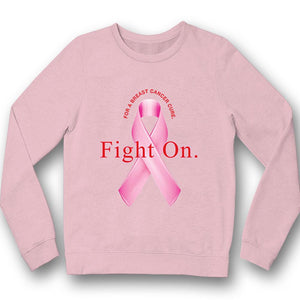 Fight On, Pink Ribbon, Breast Cancer Survivor Awareness Shirt