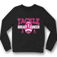 Tackle Breast Cancer, Pink Ribbon, Breast Cancer Survivor Awareness Shirt
