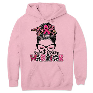 Woman Warrior Breast Cancer Awareness Sweatshirt, Shirts