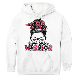 Woman Warrior Breast Cancer Awareness Hoodie, Shirts