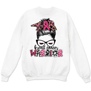 Woman Warrior Breast Cancer Awareness Long Sleeve Shirts