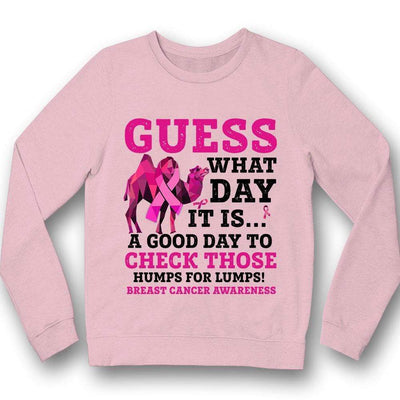 Guess What Day, Pink Ribbon Camel Breast Cancer Hoodie, Shirt