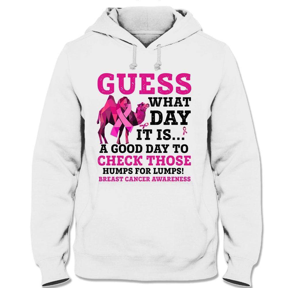 Guess What Day, Pink Ribbon Camel Breast Cancer Hoodie, Shirt