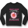 Breast Cancer Survivor Shirt, Is A Journey I Never Planned With Sunflower