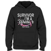 Breast Cancer Survivor Awareness Shirt, I'm Warrior Fight, Pink Ribbon