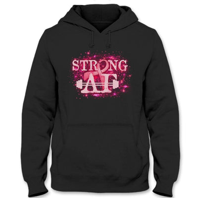 Strong At, Breast Cancer Warrior Awareness Shirt, Pink Ribbon