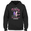 In Family Nobody Fights Alone, Breast Cancer Warrior Team Awareness Shirt