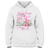 Love Life Fight, Breast Cancer Warrior Awareness Shirts, Pink Ribbon Flower
