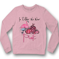 Pink Breast Cancer Shirts, In October We Wear Pink Flamingo