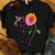 Breast Cancer Awareness Shirt, Pink Ribbon Sunflower And Bird