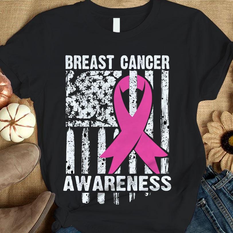 Pink Ribbon, Breast Cancer Survivor Awareness Shirt