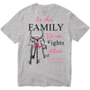 In This Family No One Fights Alone With Key Breast Cancer Hoodie, Shirts