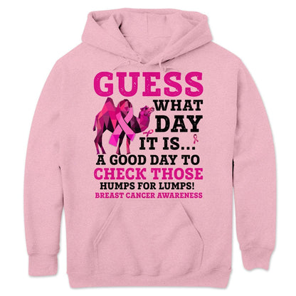 Guess What Day, Pink Ribbon Camel, Breast Cancer Sweatshirt, Shirts