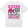 Guess What Day, Pink Ribbon Camel, Breast Cancer Sayings Awareness Shirt