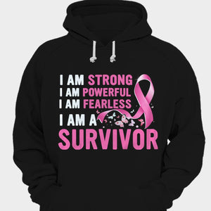 Soy fuerte, poderosa, valiente, soy una sobreviviente del cáncer de mama.