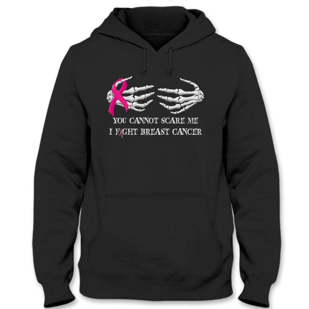 You Cannot Scare Me I Fight Breast Cancer Halloween Shirts