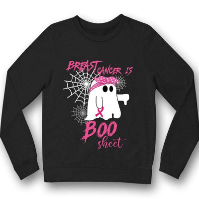 Breast Cancer Is Boo Sheet Halloween Hoodie, Shirt
