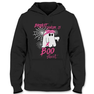 Funny Breast Cancer Awareness Shirt, Halloween Boo Sheet